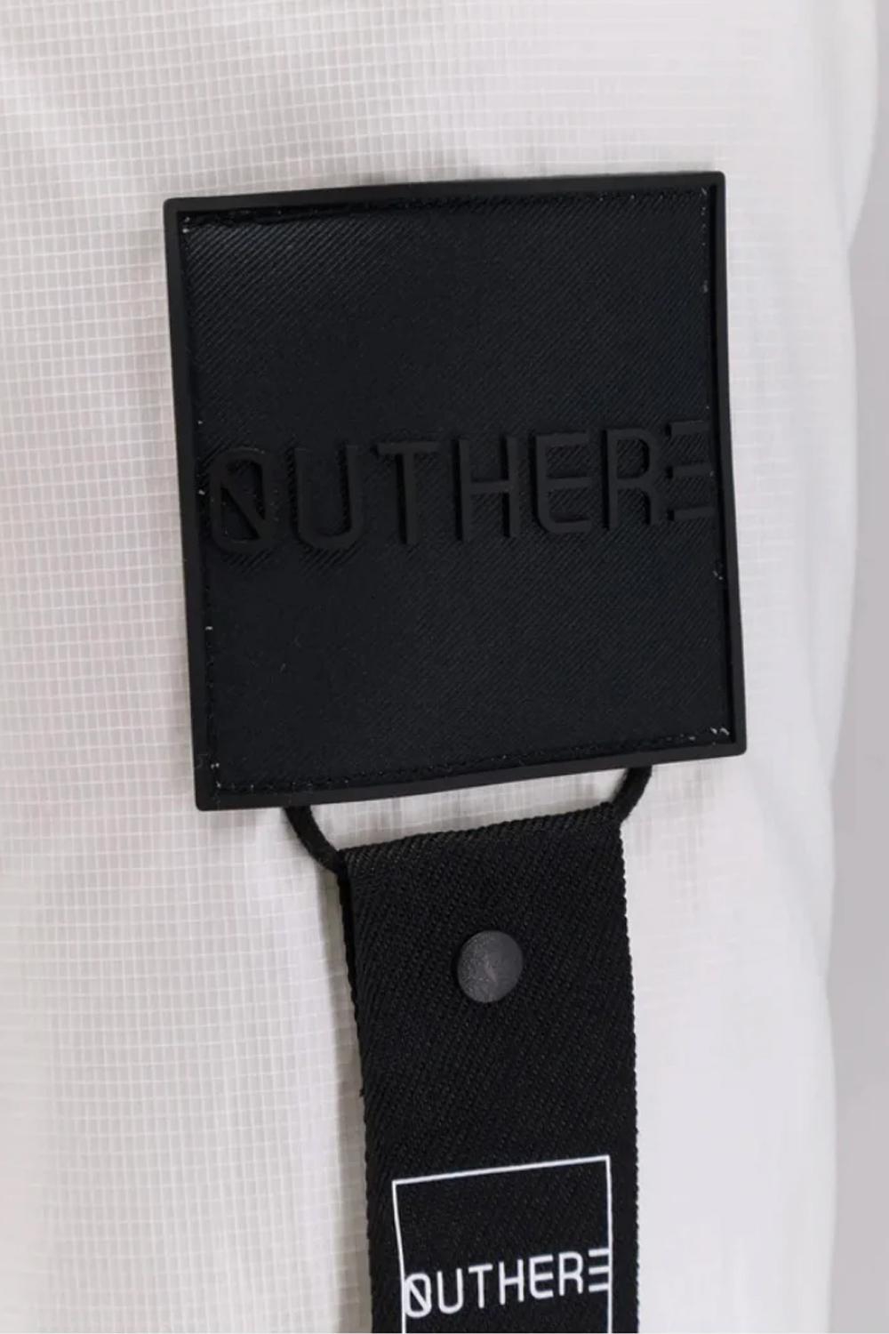 Piumino Airy in Nylon con Cappuccio 4639-512 A177OFF WHITE Outhere 