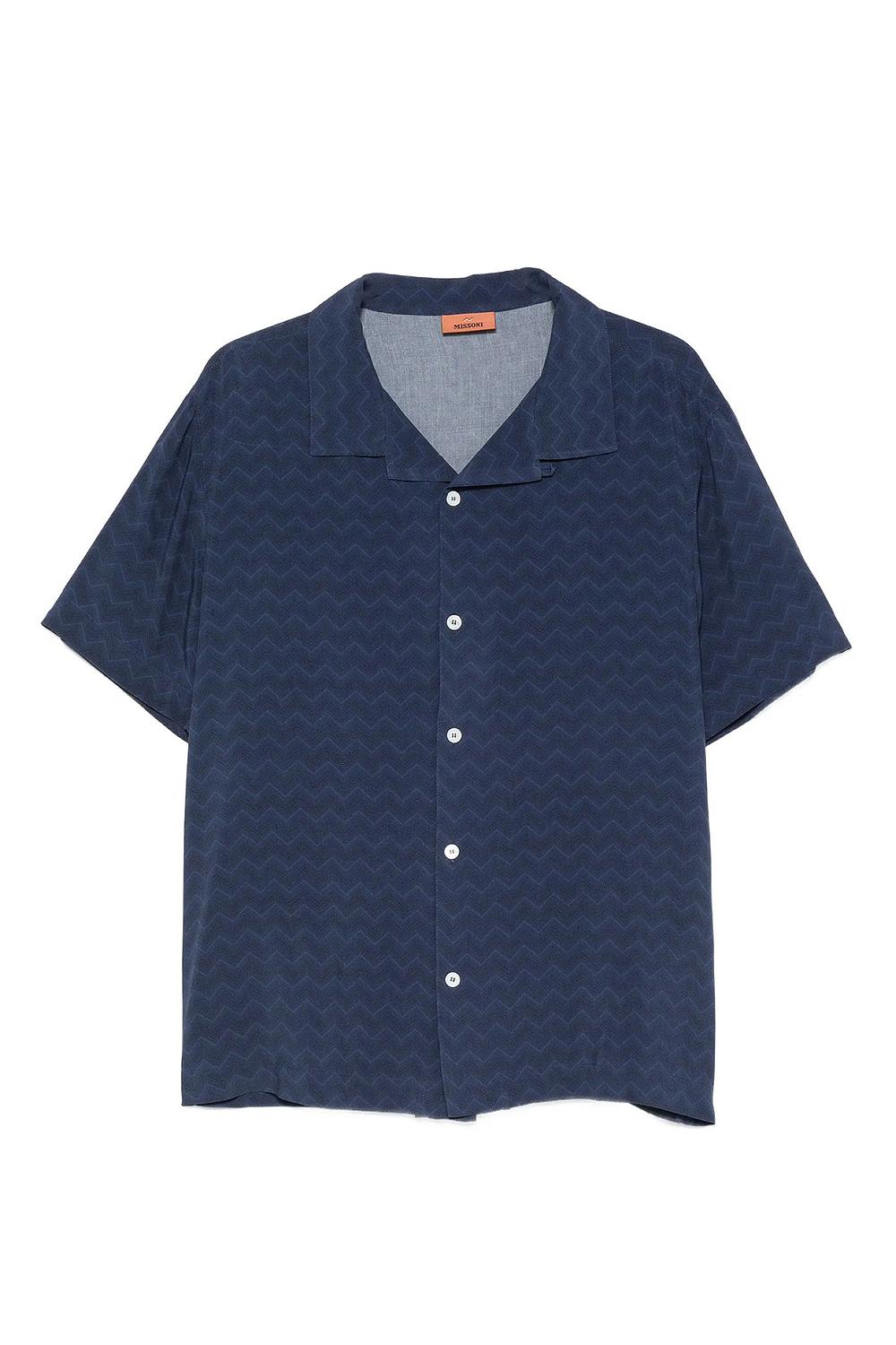 CAMICIA A MANICHE CORTE BS26SJ01 BW010HS72P4 Missoni 