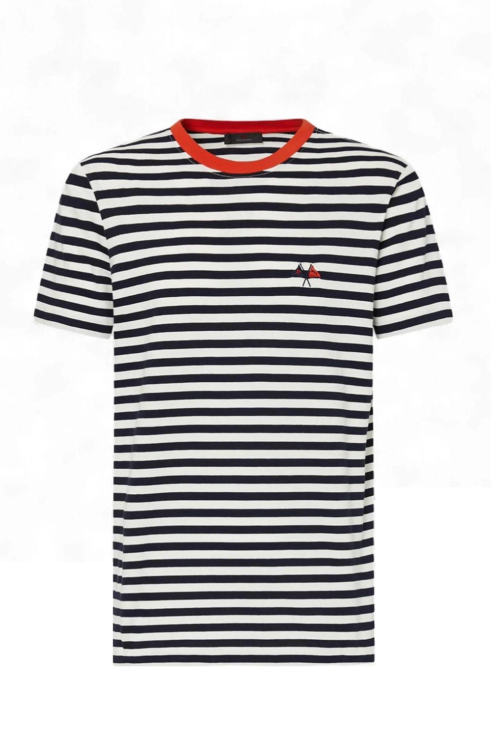 T-shirt in Cotone a righe PEU5810 99012442RI019 Peuterey 