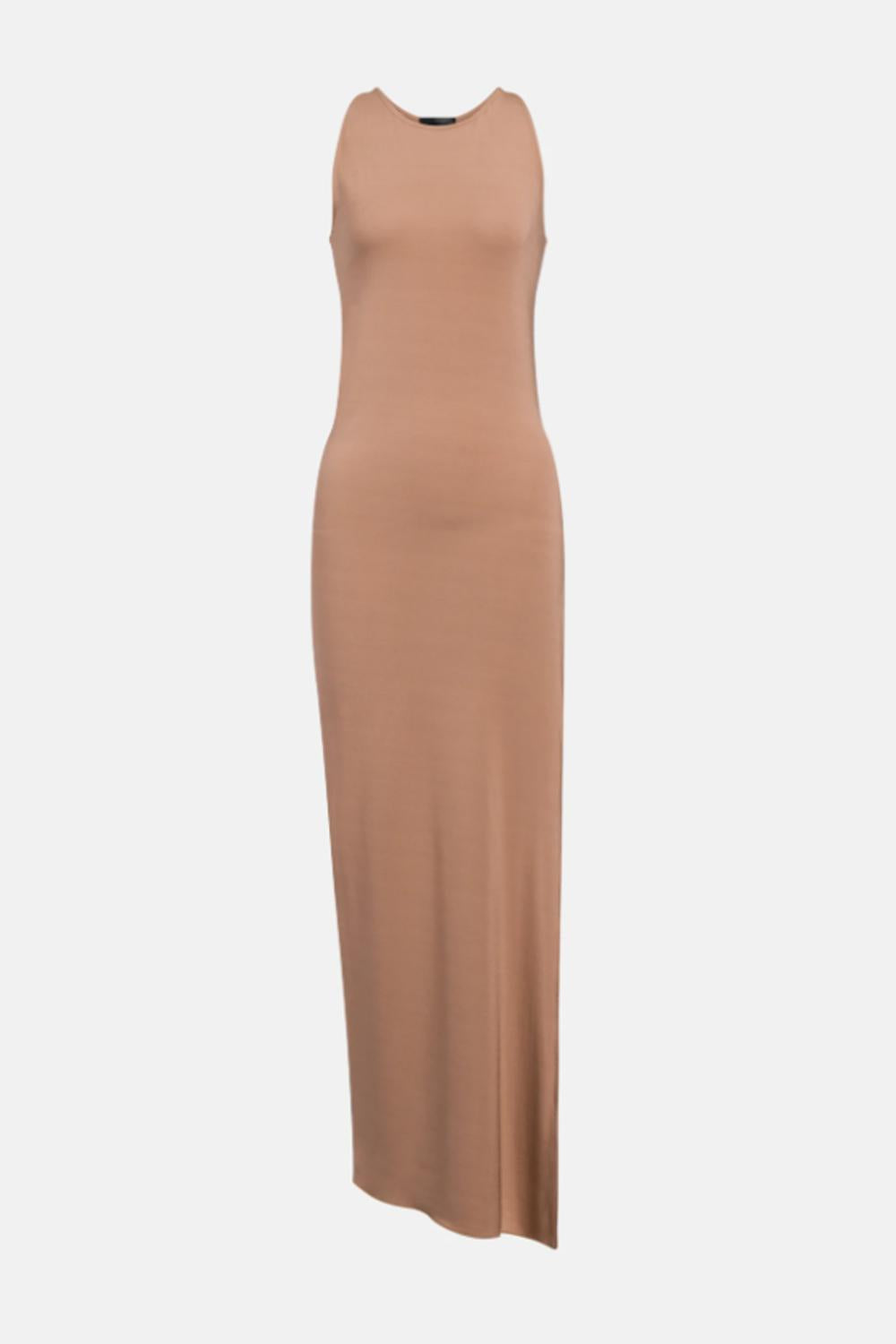 Abito lungo in jersey viscosa DA513 JS0316D-XXX706 Dondup 