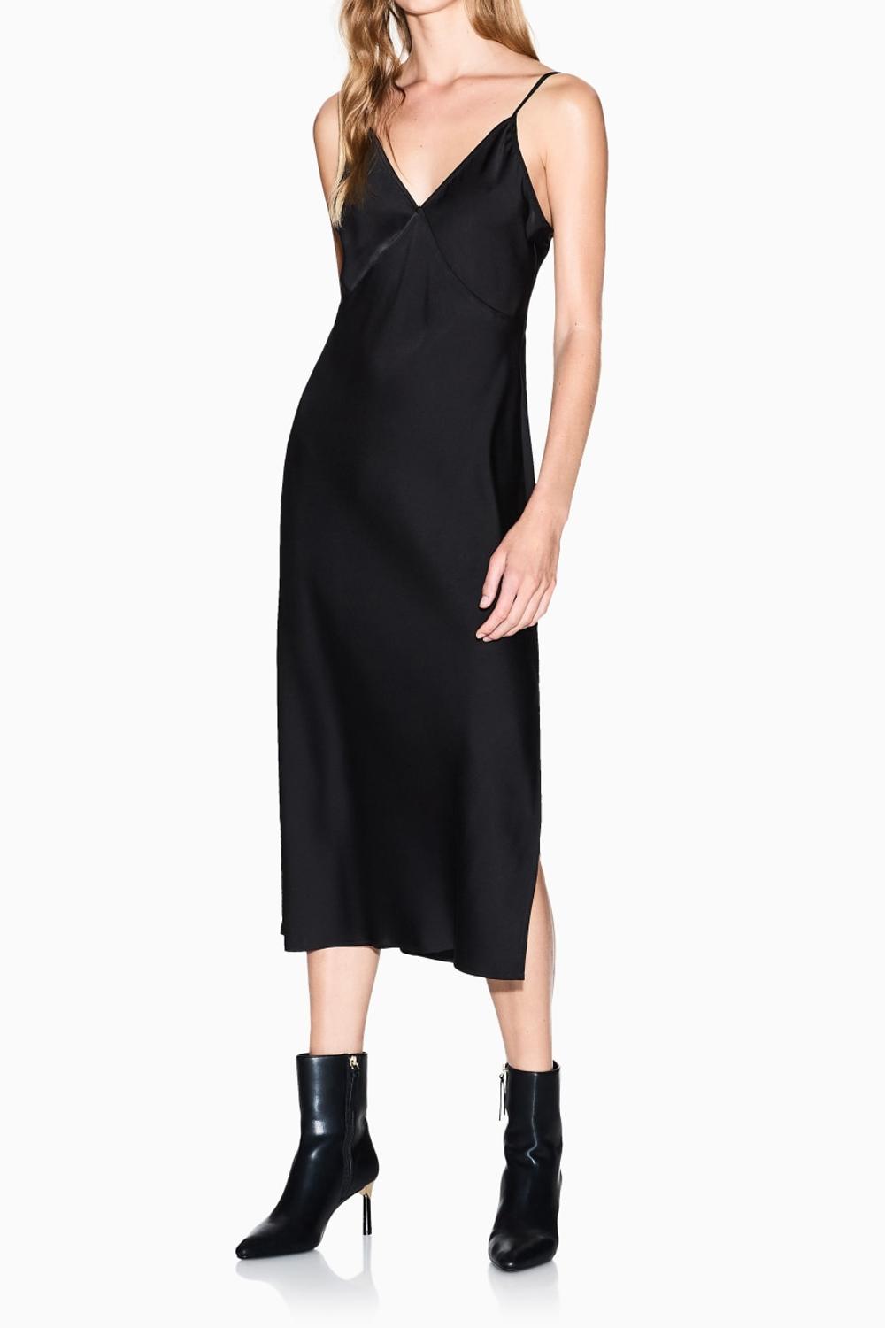 Abito midi in raso lucido 8NYA59 YNZ5Z1200 Armani Exchange 