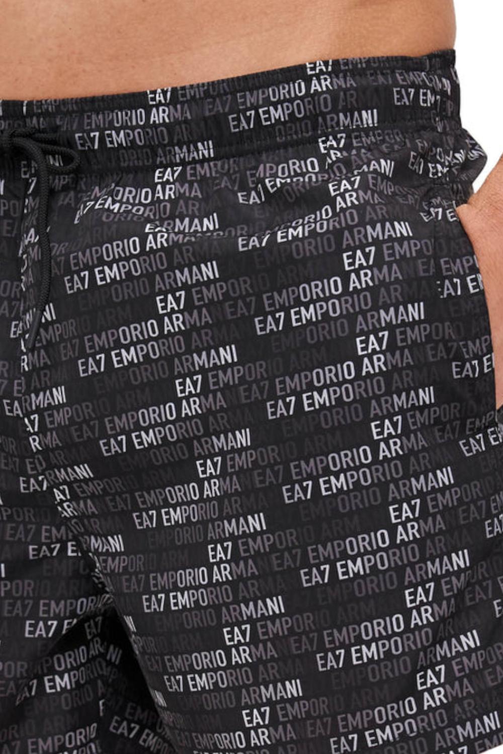 Costume da bagno boxer stampato EA7 Emporio Armani<BR/> 7M000510 AF13059MC085 EA7 Emporio Armani 