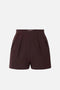 Shorts in crêpe leggero con pinces<BR/> SH010 62E2644 Elisabetta Franchi 