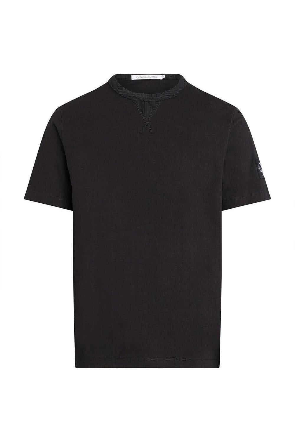 T-shirt con Badge Calvin Klein Jeans <BR/> J30J323484 BEH Calvin Klein 