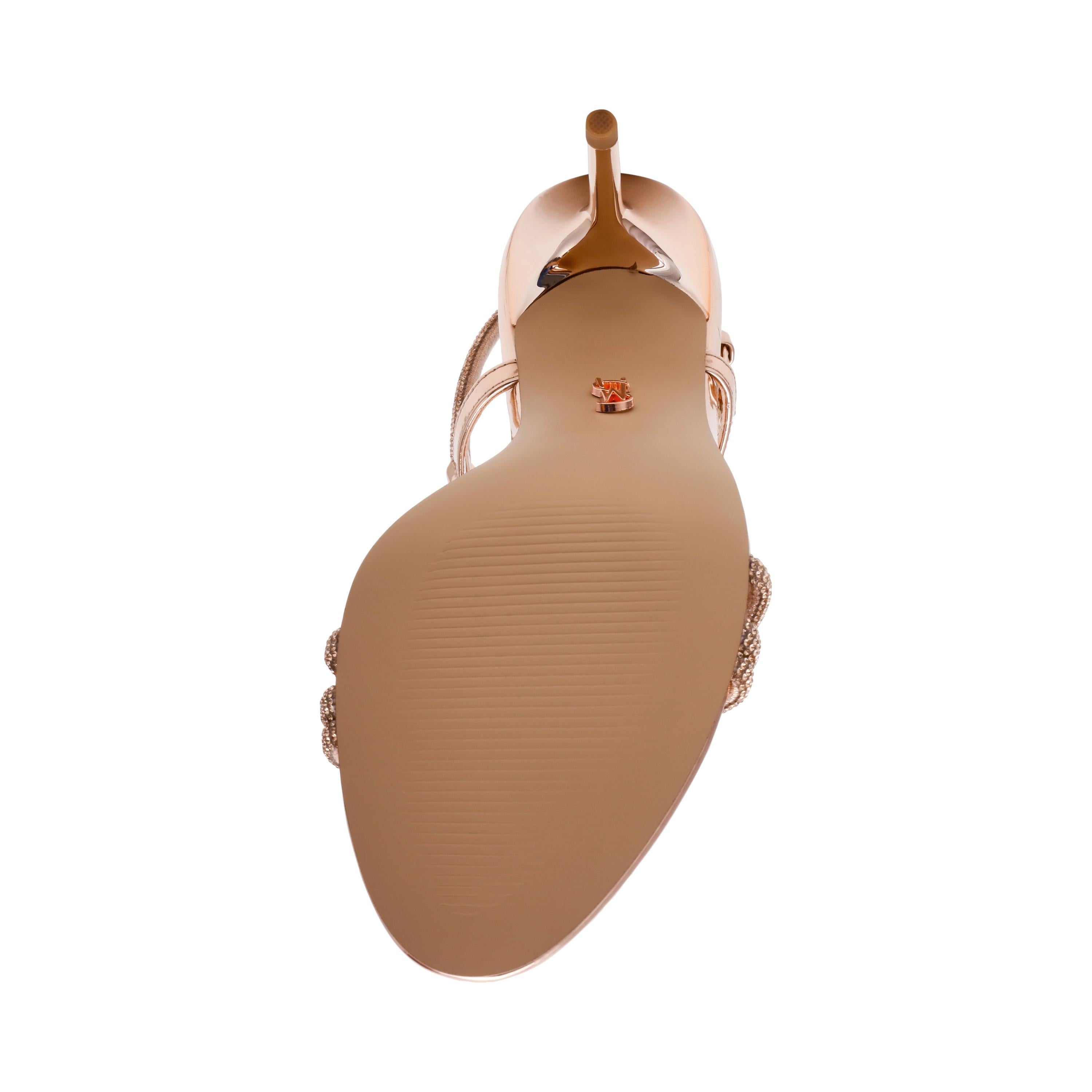 REGALE - sandalo con strass REGALE ROSE GOLD Steve Madden 