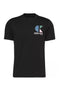T-shirt con lcon logo graphic <BR/> LV04RC843G UB1 Calvin Klein 