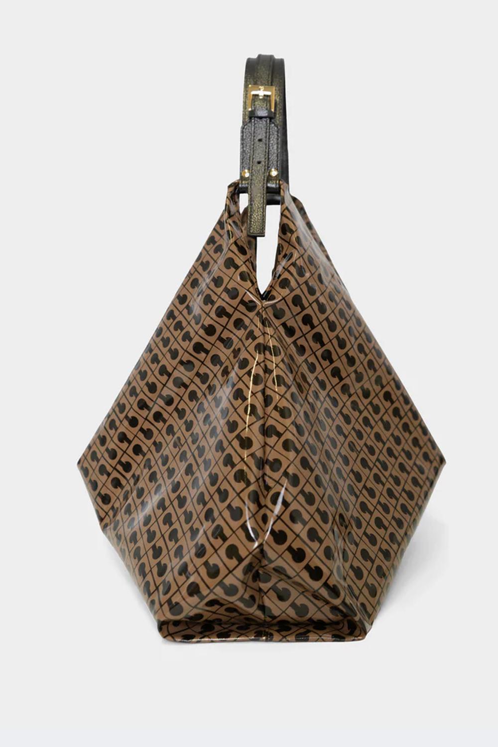 borsa hobo AMAZZONIA LINEA SOFTY gherardini GH1020 GLOSSY TOFFEE Gherardini 