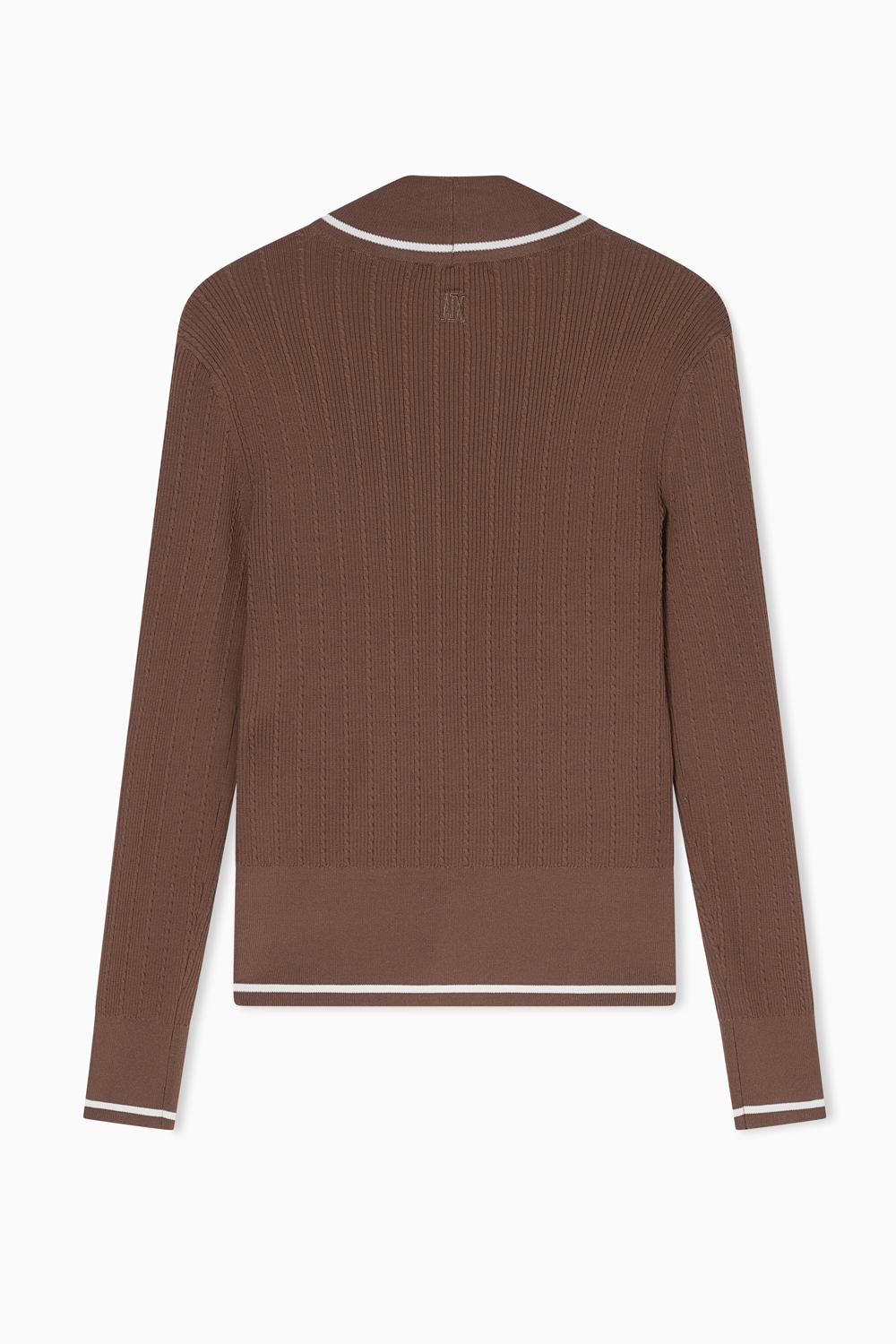 Pullover in Viscosa Riciclata con Dettaglio Intrecciato XW002242 AF10352U6136 Armani Exchange 