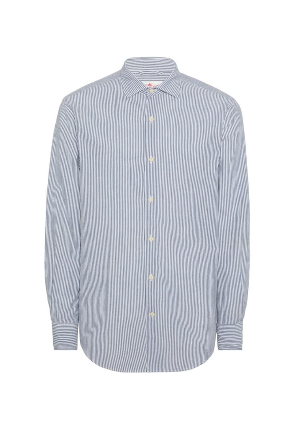 Camicia Pamplona in lino<BR/> PAMP001 /01068H Mc2 Saint Barth 
