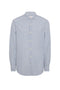 Camicia Pamplona in lino<BR/> PAMP001 /01068H Mc2 Saint Barth 