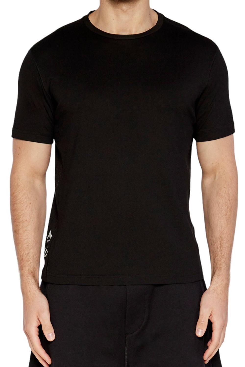 T-shirt girocollo Logo Series EA7 in cotone<BR/> 6DPT04 PJVPZ1200 EA7 Emporio Armani 