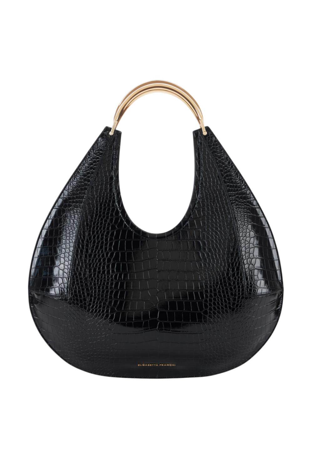 Hobo grande con manico gioiello<BR/> BS27A 56E2110 Elisabetta Franchi 