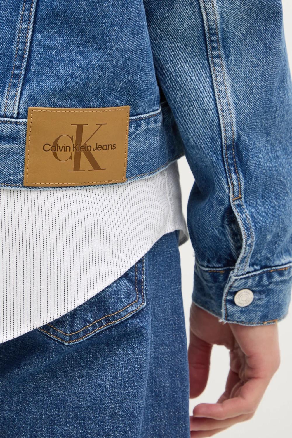 Giacca Denim Calvin Klein<BR/> J30J327027 1A4 Calvin Klein 