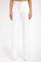 pantaloni wid leg in cotone amber misto lino DP619 CF0197D-BM5000 Dondup 