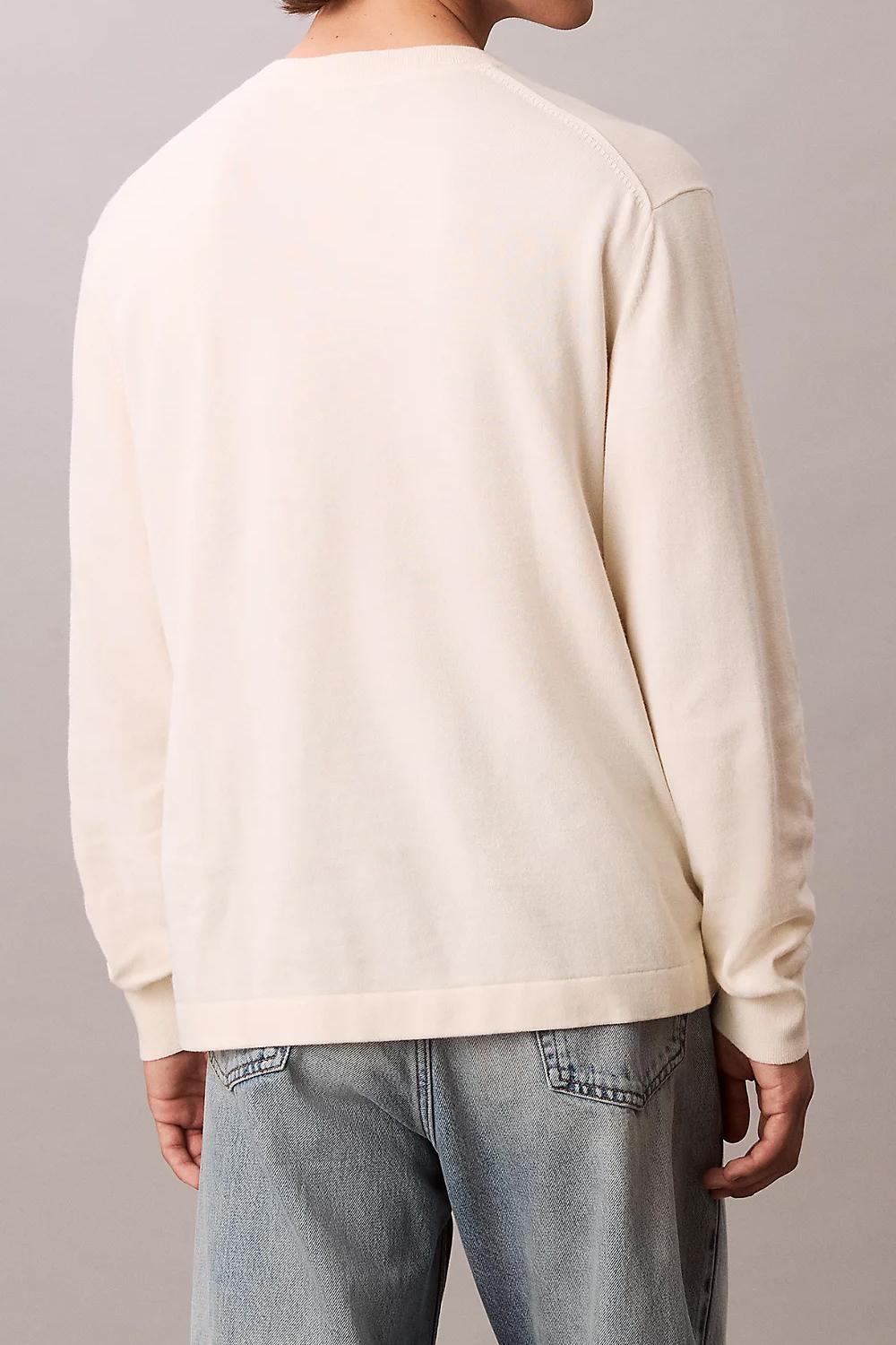 Maglione con monogramma con logo taglio relaxed<BR/> LV04RC303G YAS Calvin Klein 