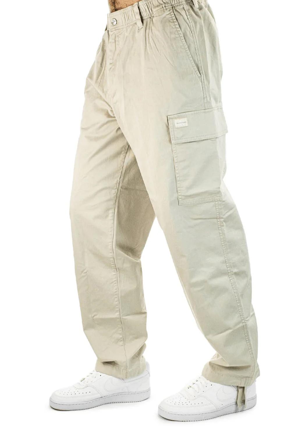 Pantaloni cargo in twill di cotone<BR/> J30J326848 PD7 Calvin Klein 
