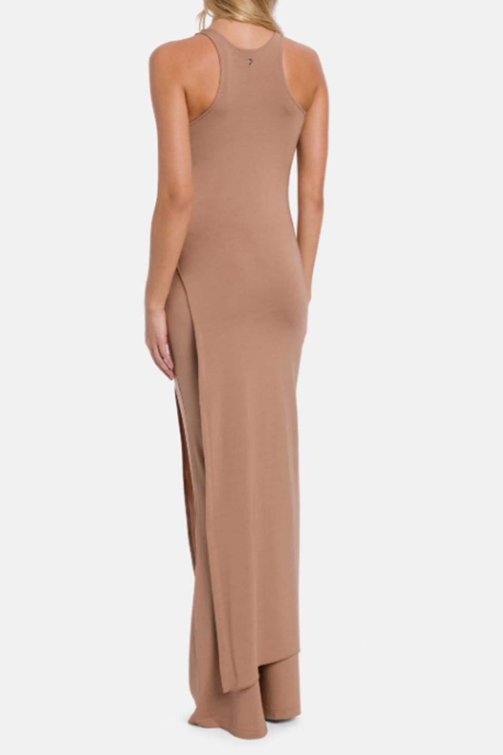 Abito lungo in jersey viscosa DA513 JS0316D-XXX706 Dondup 