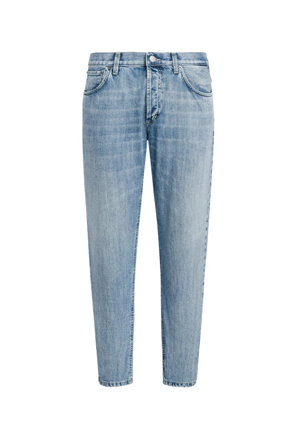 Jeans Brighton carrot in denim fisso riciclato UP434 DFH269U-J39800 Dondup 