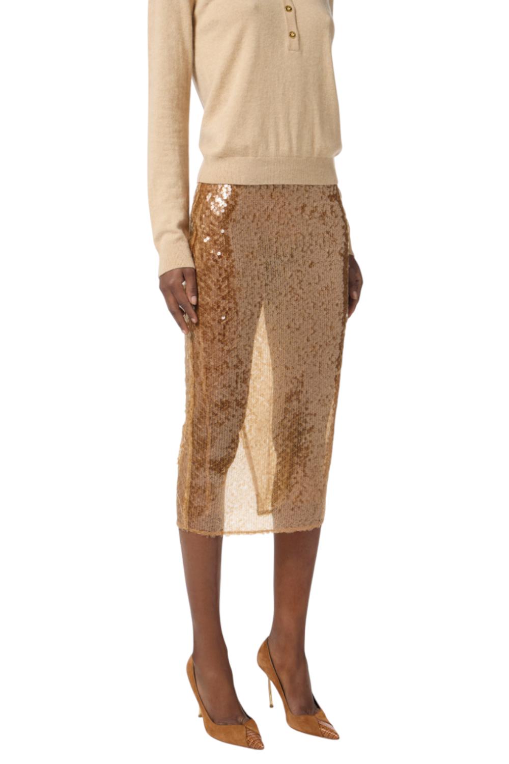 Gonna in paillettes<BR/> GO110 57E2EA2 Elisabetta Franchi 