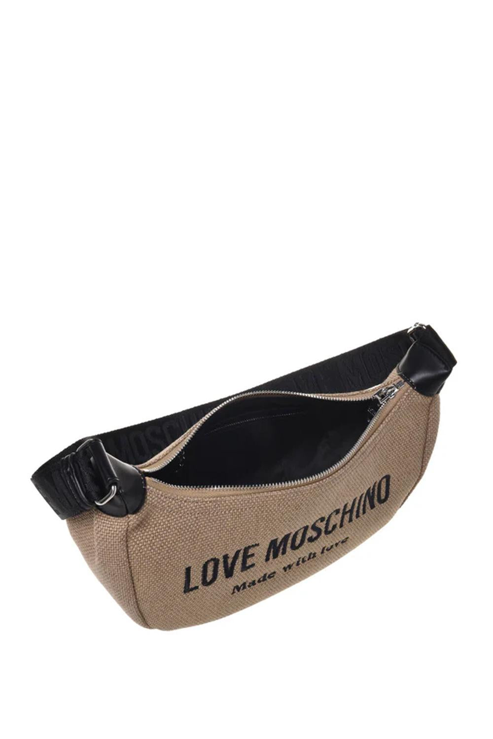 bORSA Love Moschino in Canvas con Logo JC4233PP0O KB190A Love Moschino 