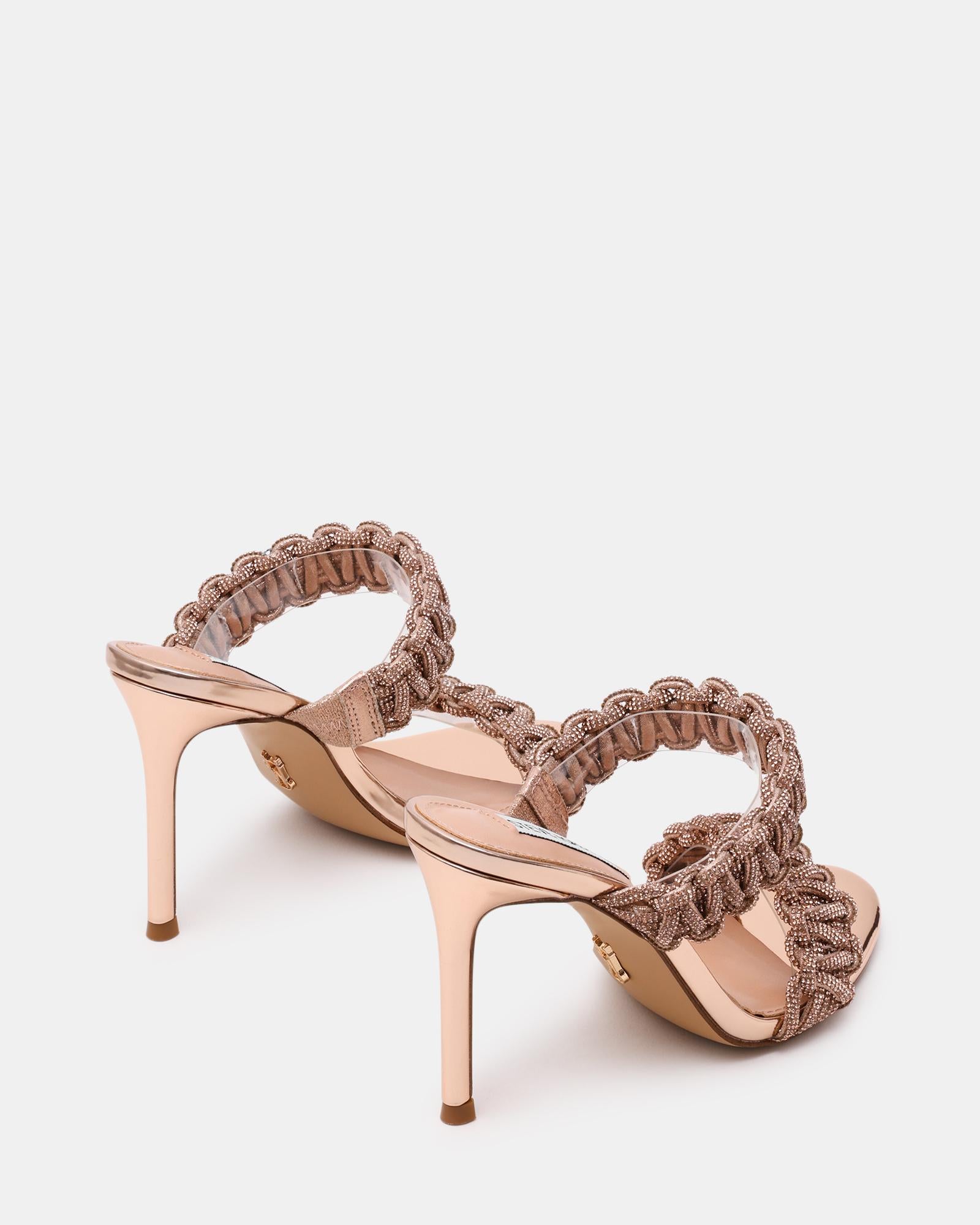THERESIA - sandalo alto con strass THERESIA ROSE GOLD Steve Madden 