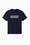 T-shirt in cotone con stampa logo