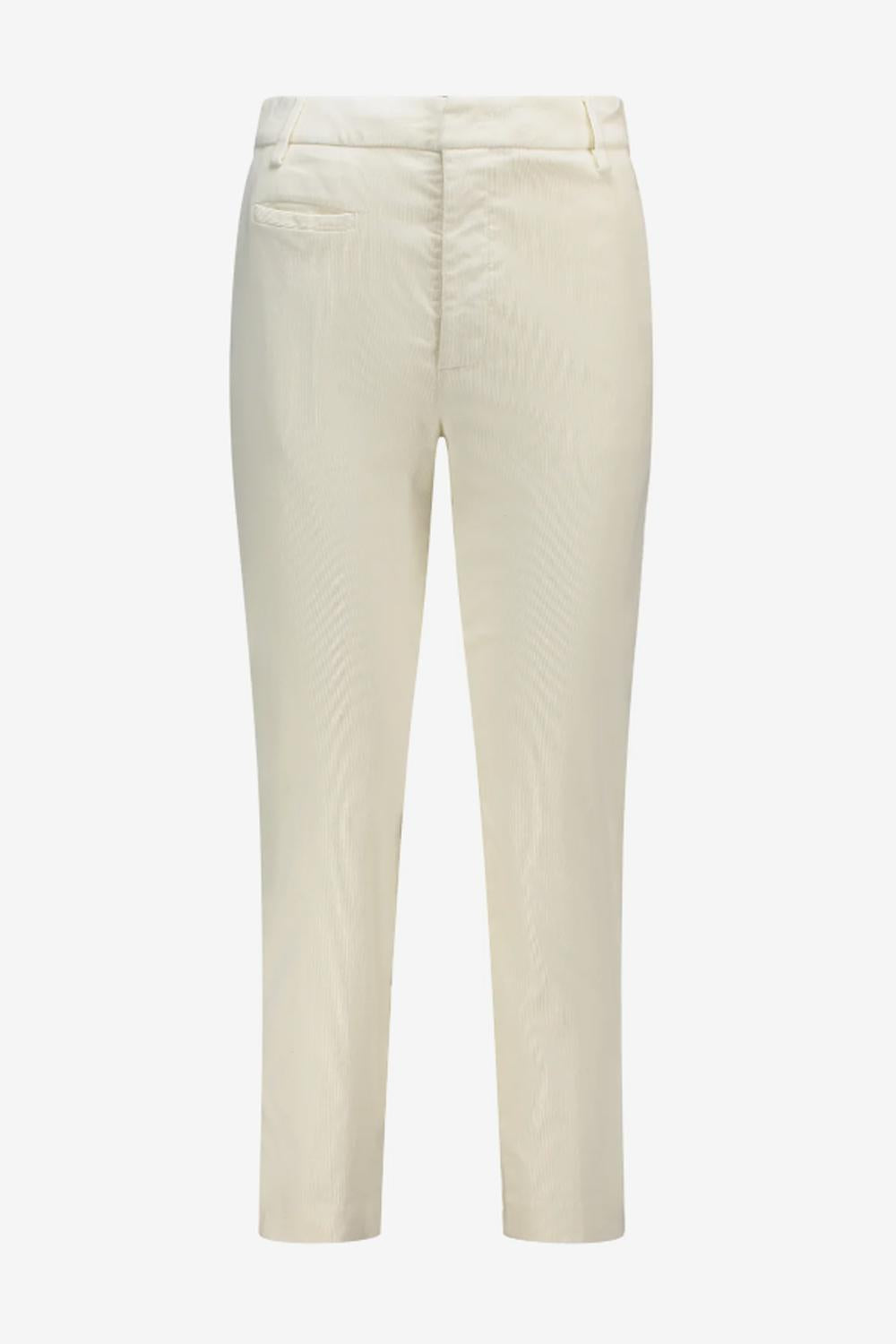 Pantaloni Ariel in Velluto a sigaretta DP475L VS0030D-BM5002 Dondup 