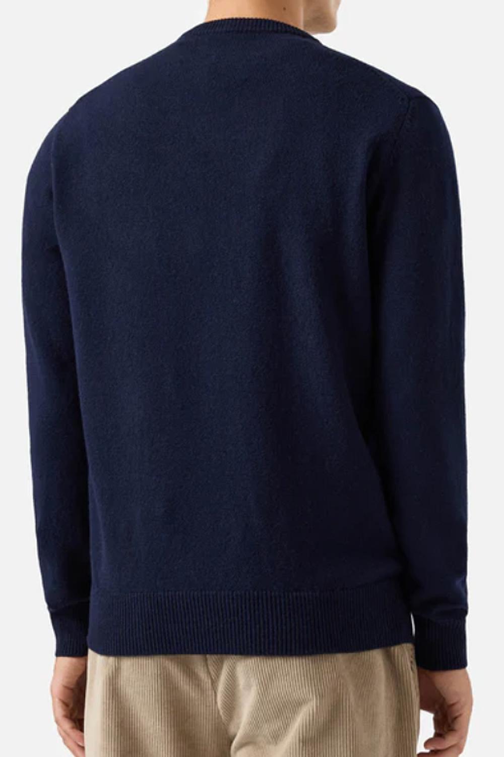 Maglione Regent in Lambswool<BR/> REGE011 /00063I Mc2 Saint Barth 