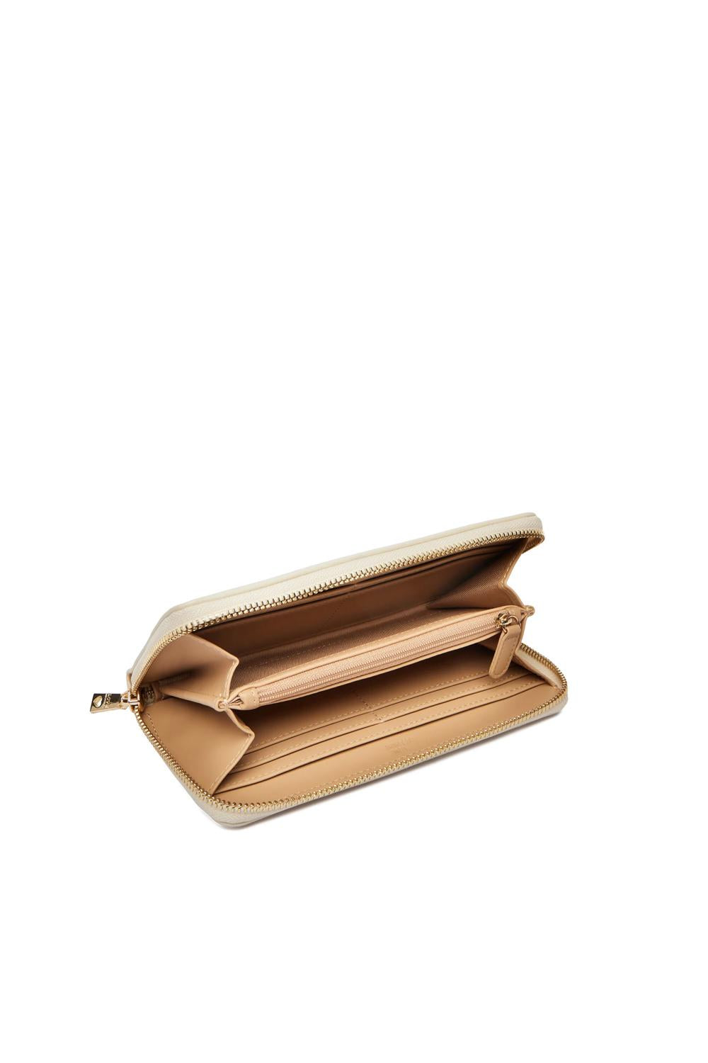 Portafoglio con zip trapuntato con logo JC5600PP1O LA0110 Love Moschino 