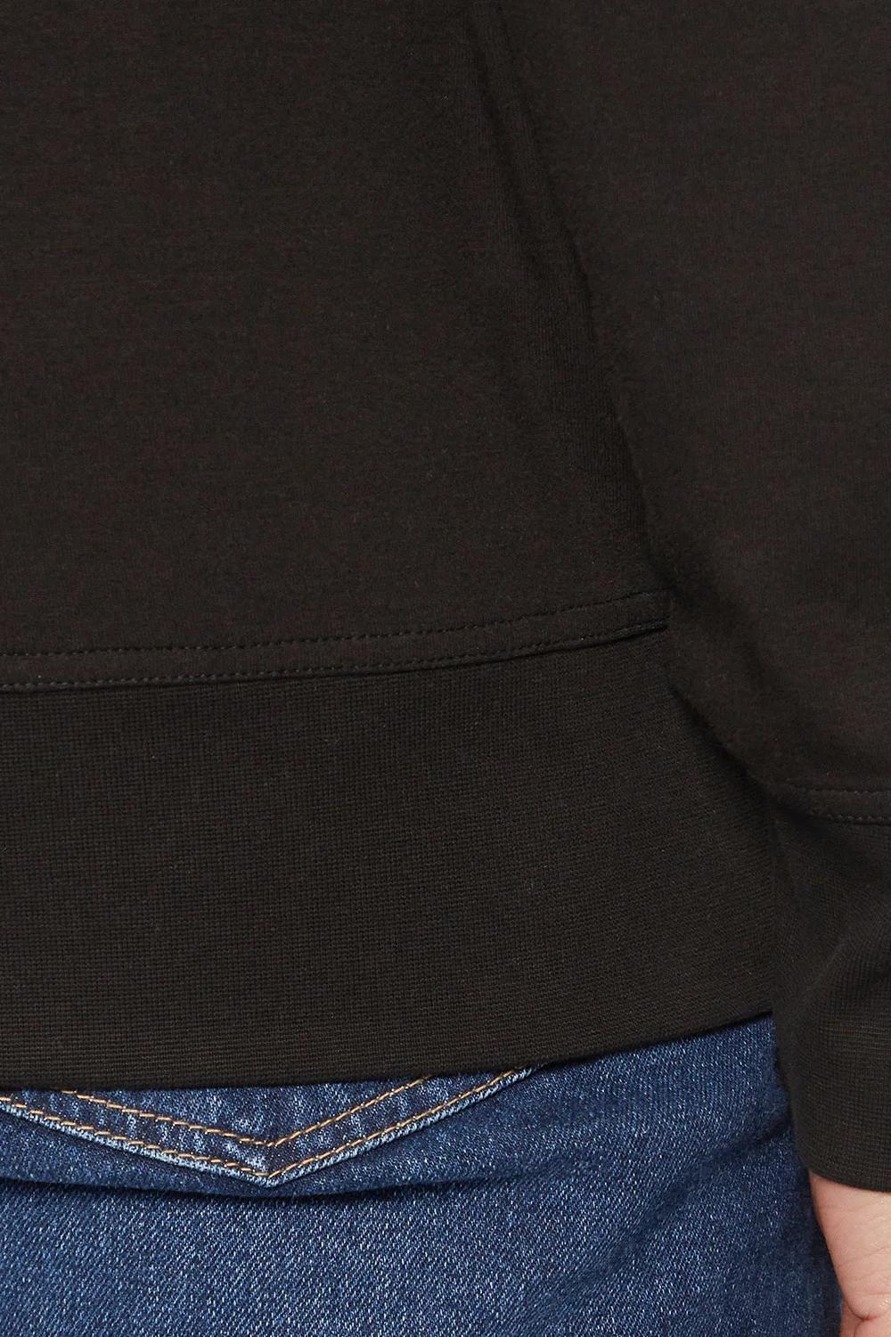 Felpa girocollo in cotone interlock<BR/> J30J326754 BEH Calvin Klein 