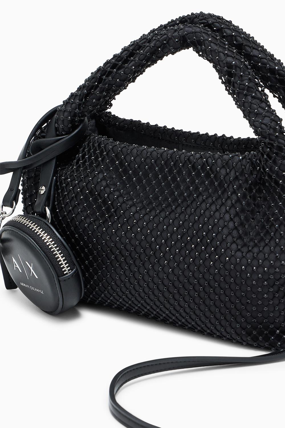 Mini borsa a tracolla con texture XW002599 AF22660UC001 Armani Exchange 