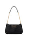 Borsa Elisabetta Franchi a Spalla con Tracolla in Metallo e Logo Dorato BS93A 61E2110 Elisabetta Franchi 