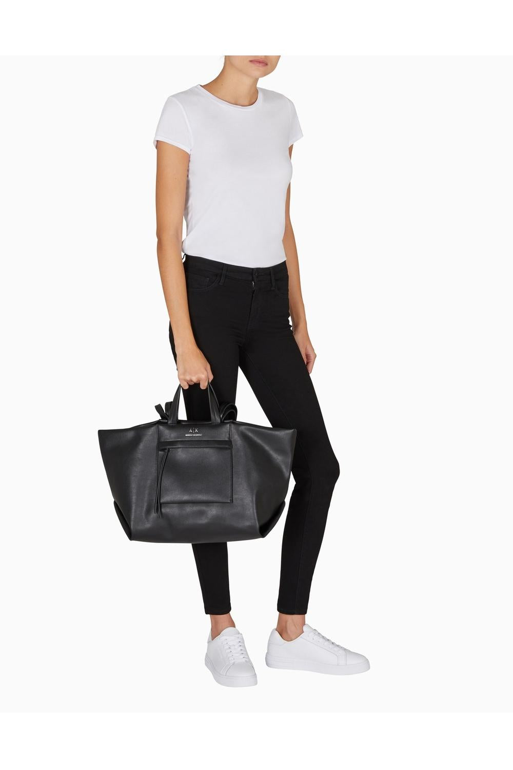 Borsa shopper grande con due manici XW001548 AF16751UC001 Armani Exchange 