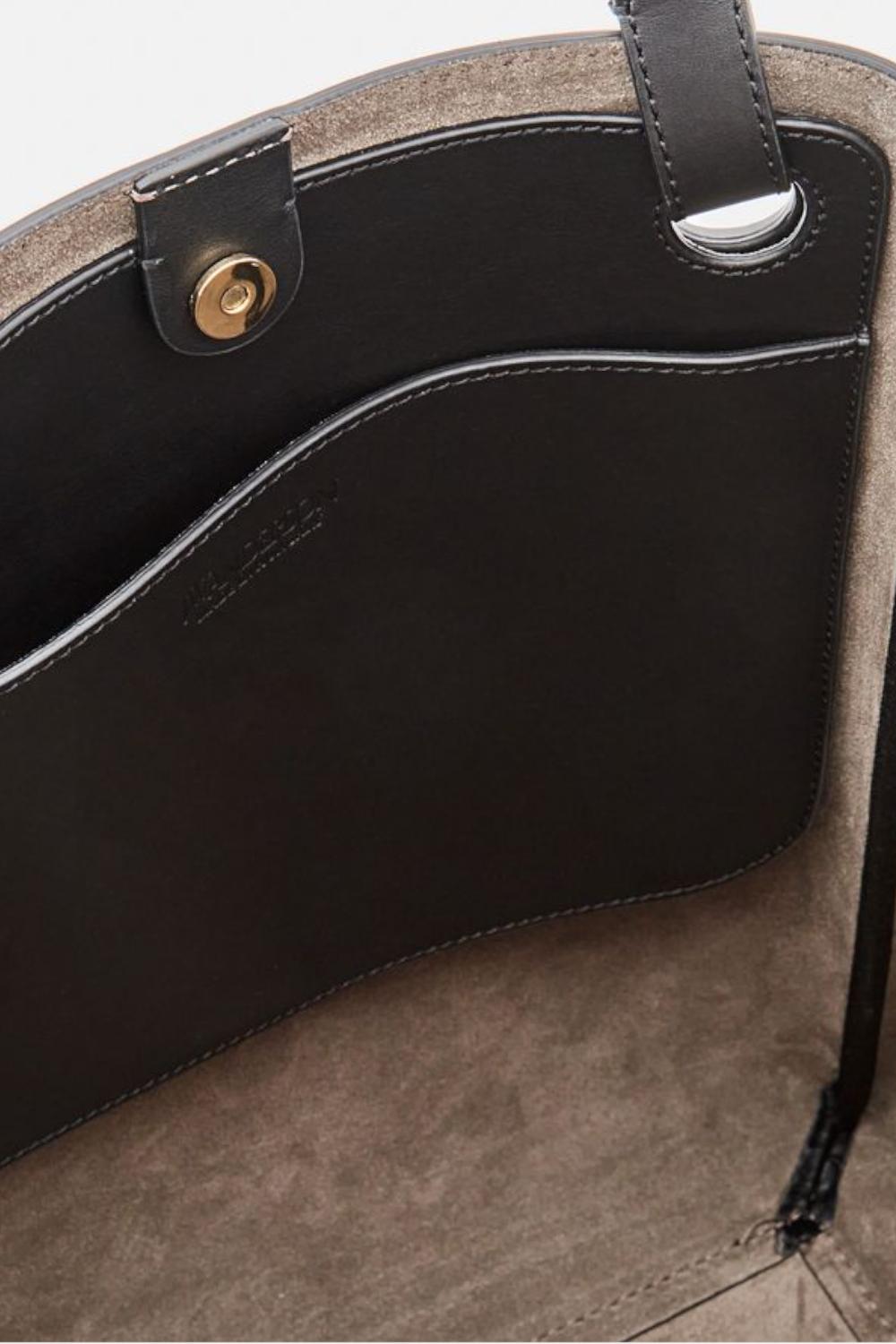 JW Anderson Cabas Leather Chain Bag<br>