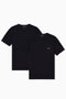 Pack 2 T-shirt loungewear fitted fit logo bold monogram EM001849 AF10778MC005 Emporio Armani 