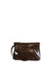 pouch in Softy con monogram di Gherardini GHB0243 GLOSSY TOFFEE Gherardini 