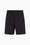 Stretch cotton bermuda shorts with horizontal back pocket with "blue edition" square patch logo