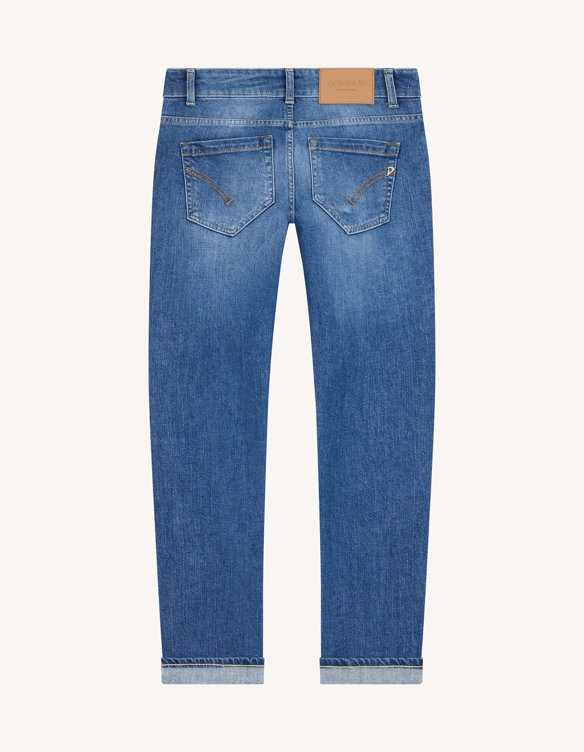 Jeans Monroe skinny in denim stretch<BR/> P692 DSH365D-IQ2800 Dondup 