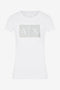 T-shirt slim fit con logo con strass Armani Exchange<BR/> 8NYTDL YJ73Z6110 Armani Exchange 