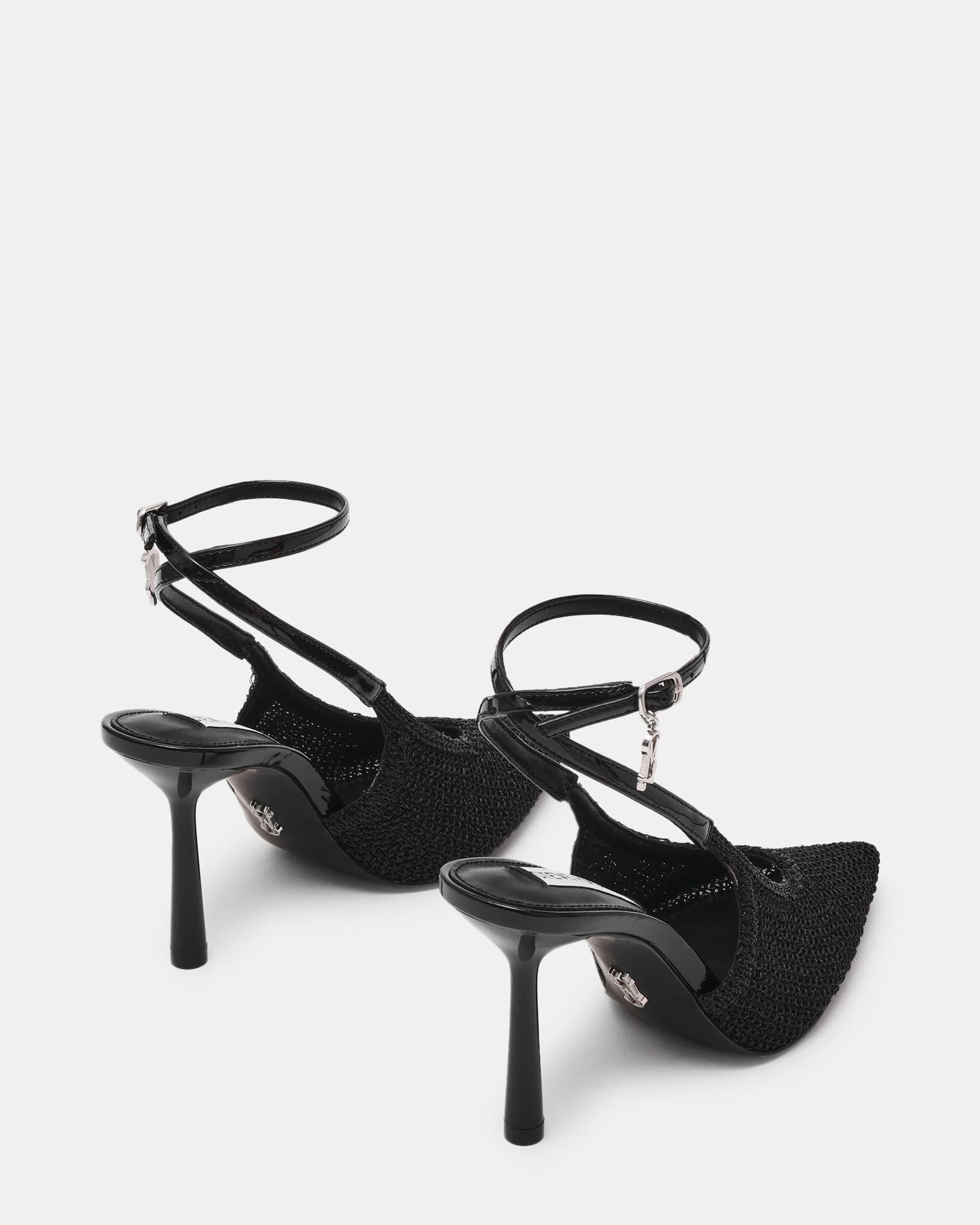 Décolleté con allacciatura alla caviglia ASCENSION BLACK Steve Madden 