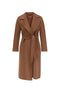 Cappotto in lana, cachemire e seta con cintura<BR/> CLES 058 Max Mara Studio 