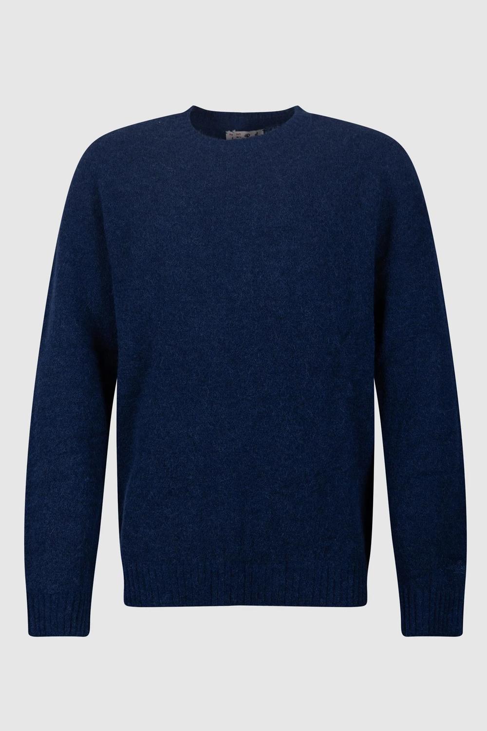 Maglione girocollo Regent in ALPACA STRETCH REGE006 /00017I Mc2 Saint Barth 