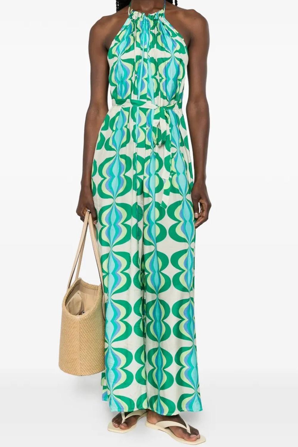 sophie jumpsuit S26014 LULLAH PRINT Sundress 