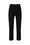 Pantaloni in doppio crêpe stretch con logo charm