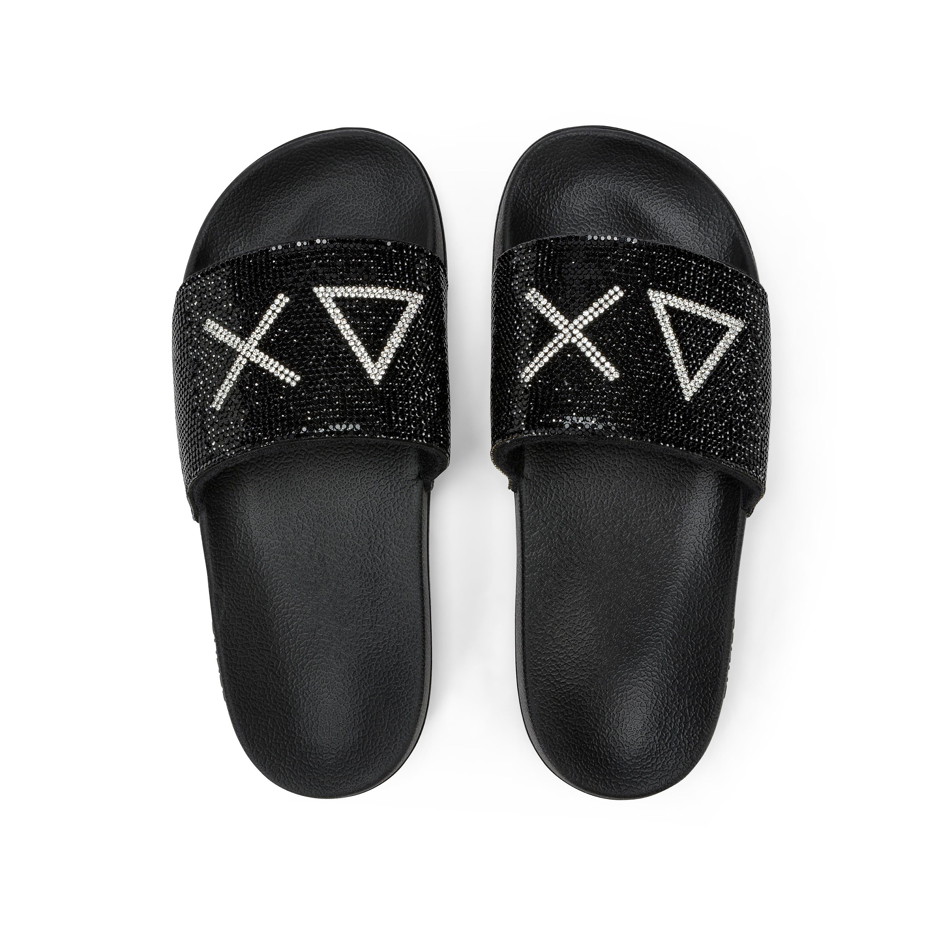 Sandali slide SUN68 con logo iconico X36211 11 Sun 68 