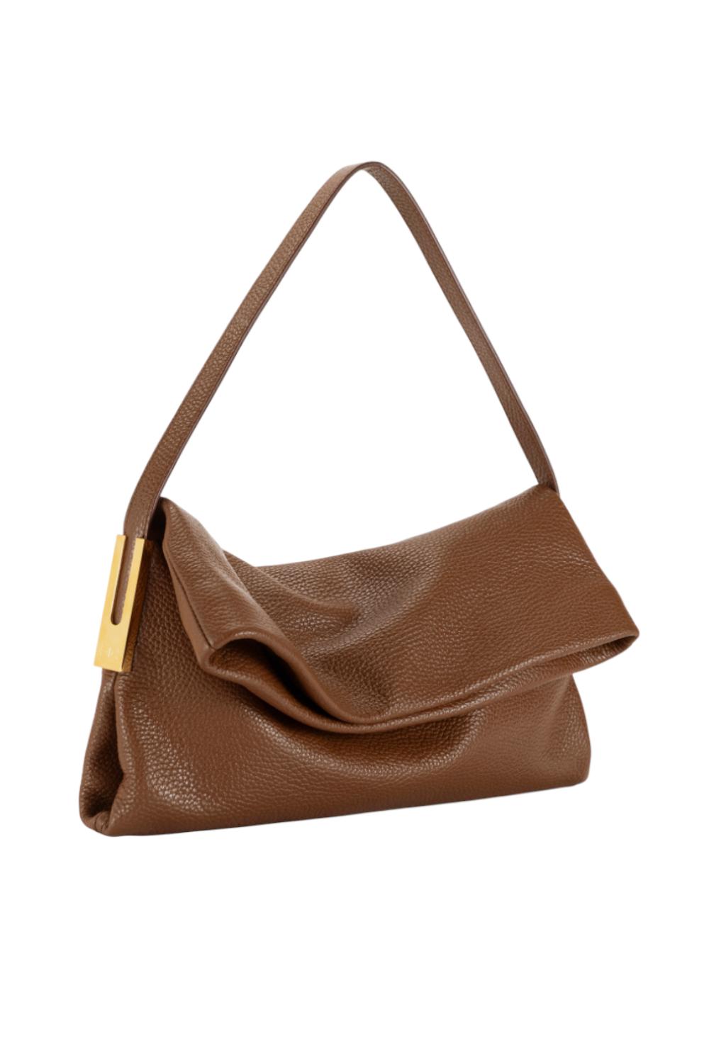 Borsa a spalla in pelle<BR/> BS48N 56E2EA3 Elisabetta Franchi 