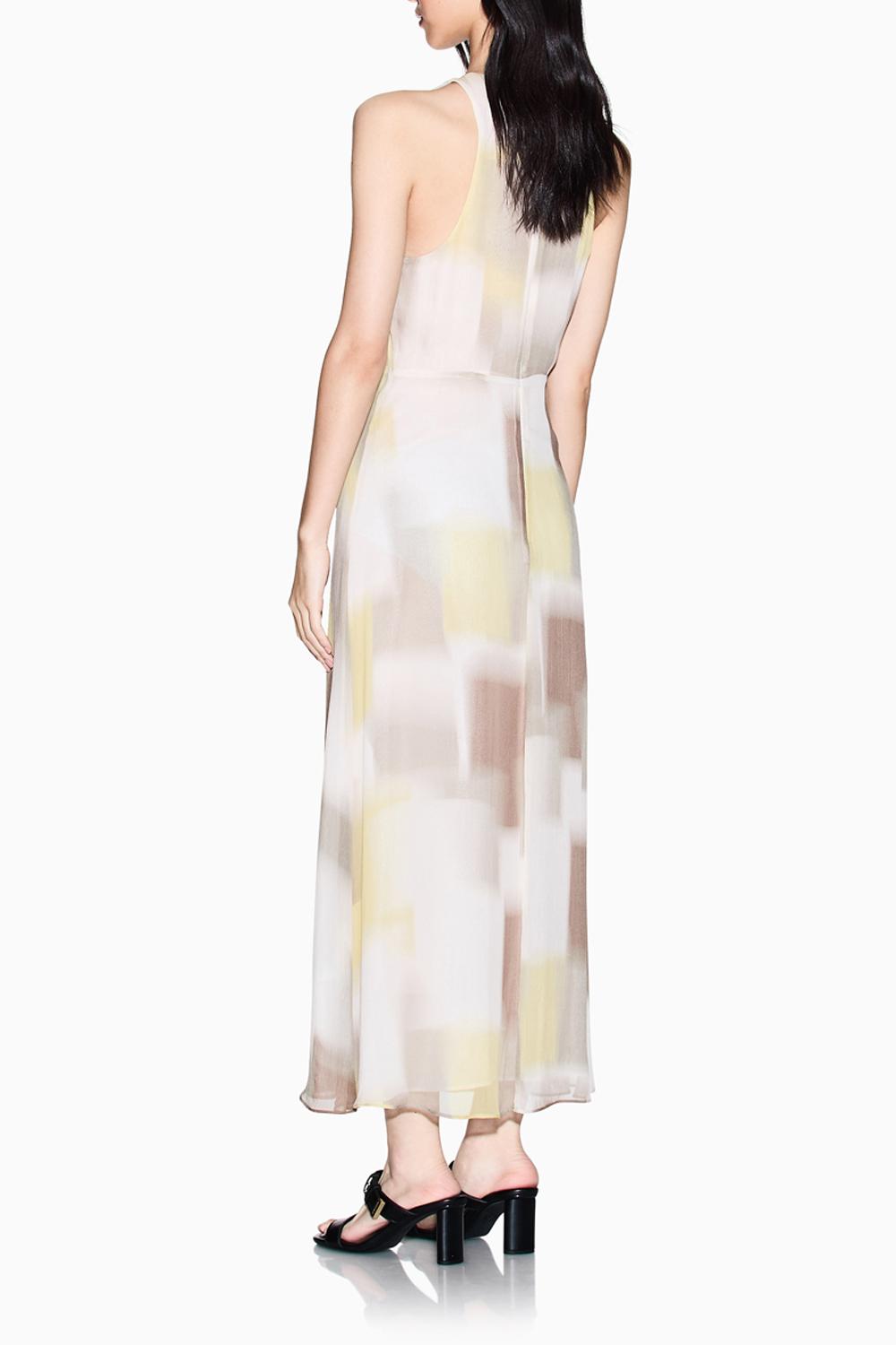 Abito midi con stampa astratta allover<BR/> XW001963 AF21554F1060 Armani Exchange 