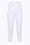 LINEN MIX CIGARETTE TROUSERS<br>