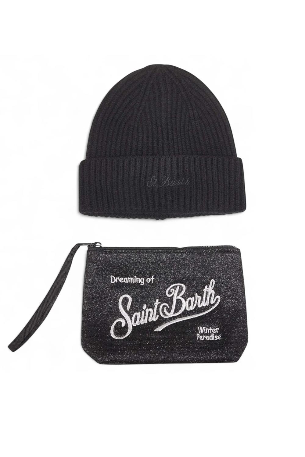 Box Regalo MC2 Saint Barth con Pochette Aline e Berretto in Lana BOX0025 /03777I Mc2 Saint Barth 