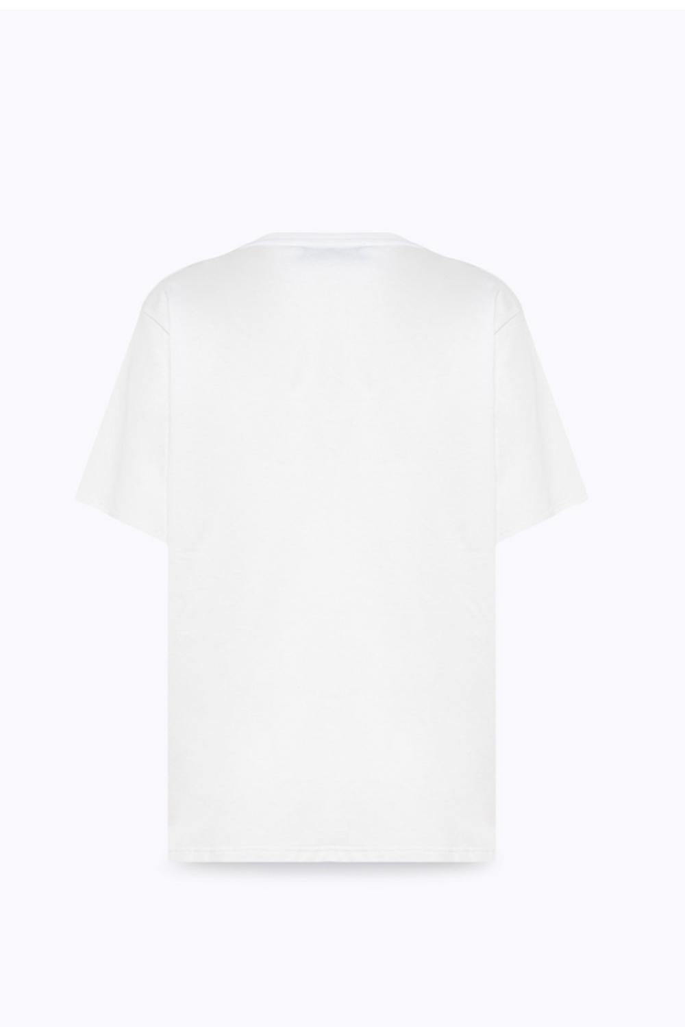 T-SHIRT REGULAR IN JERSEY CON LOGO RA6043 J384111111 Blugirl 